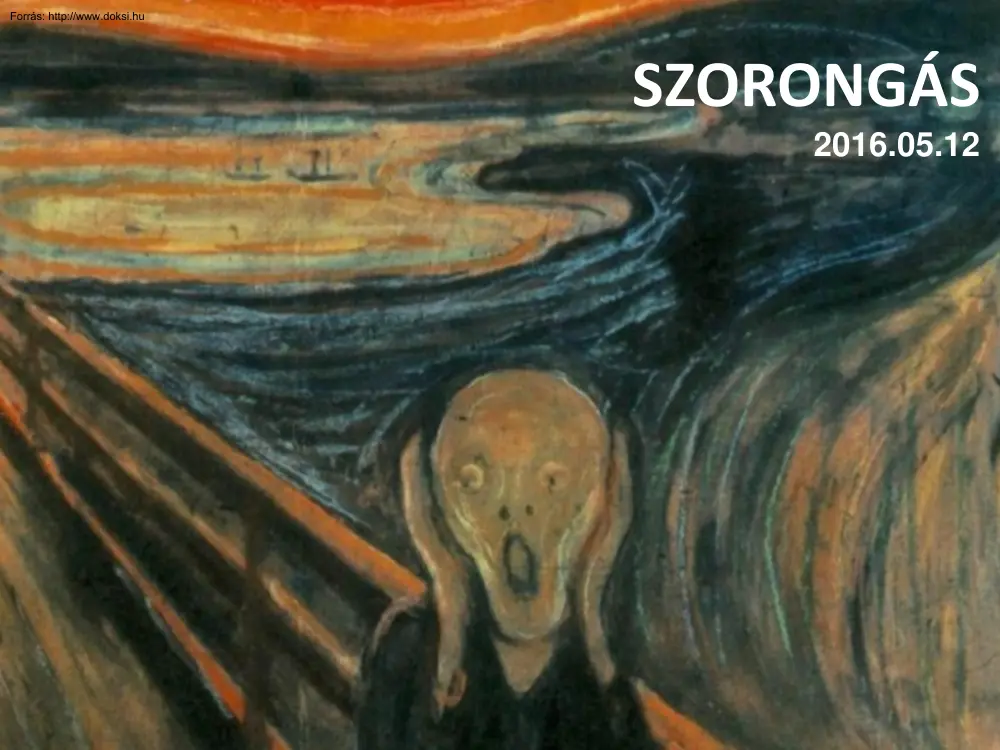 Mikics Éva - Szorongás