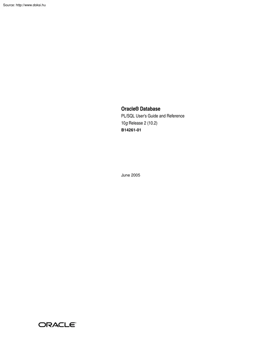 Oracle database