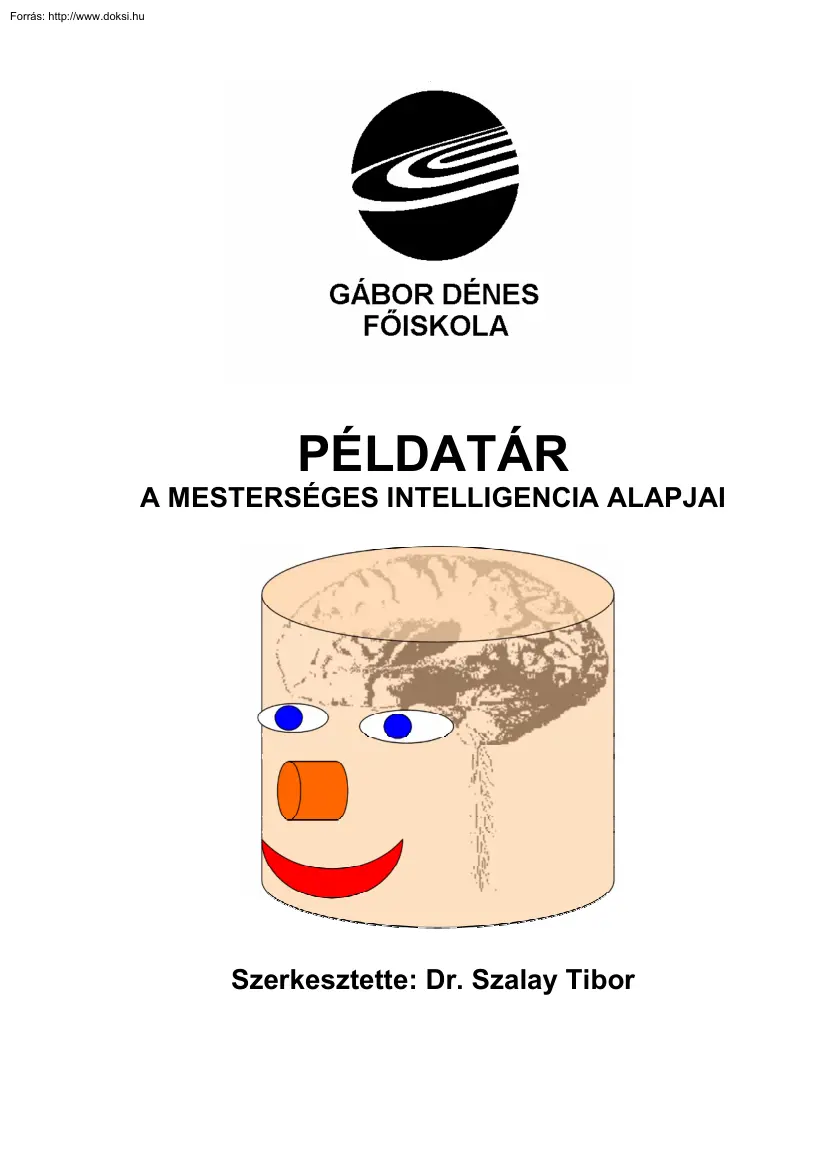 Dr. Szalay Tibor - Példatár, a mesterséges intelligencia alapjai