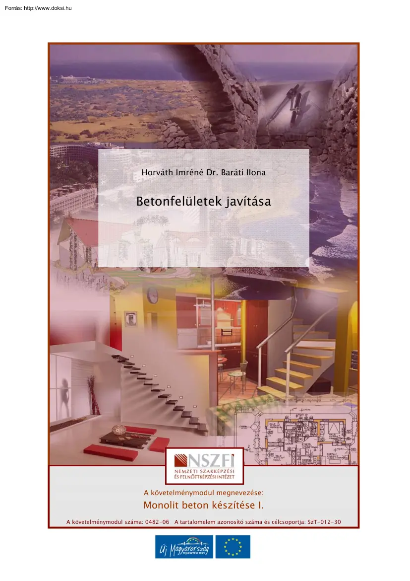 Horváth Imréné Dr. Baráti Ilona - Betonfelületek javítása