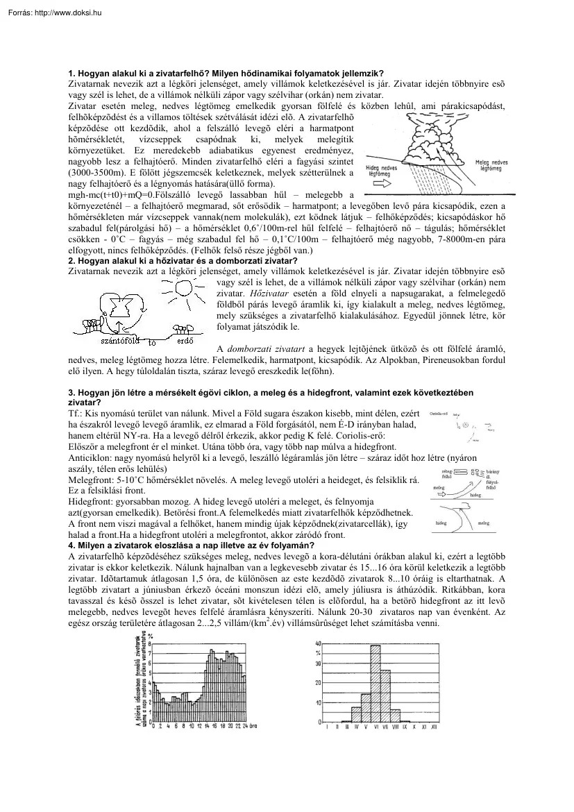 Légköri jelenségek