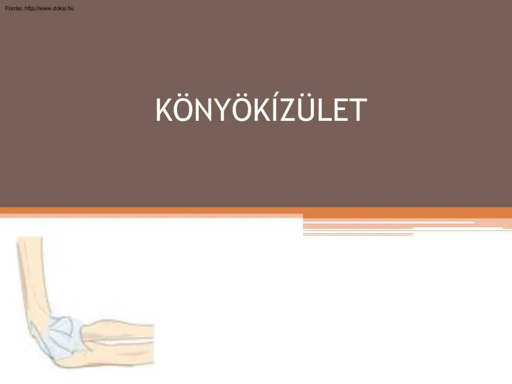 Könyökízület