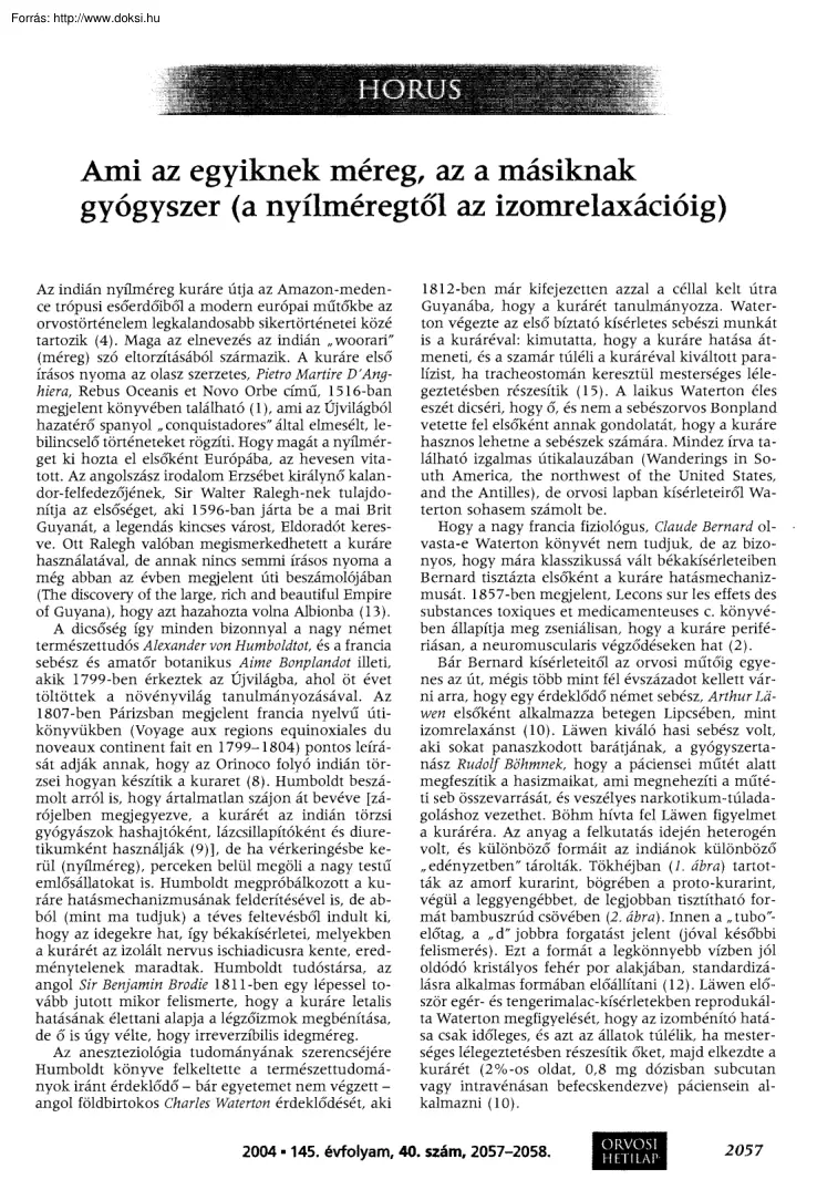 dr. Szállási Árpád - Ami az egyiknek méreg, az a másiknak gyógyszer