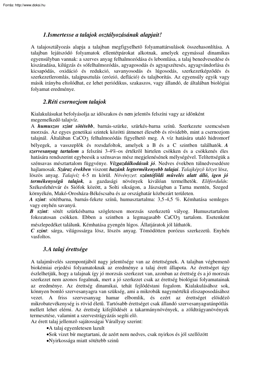 Talajtan tételek, 2003