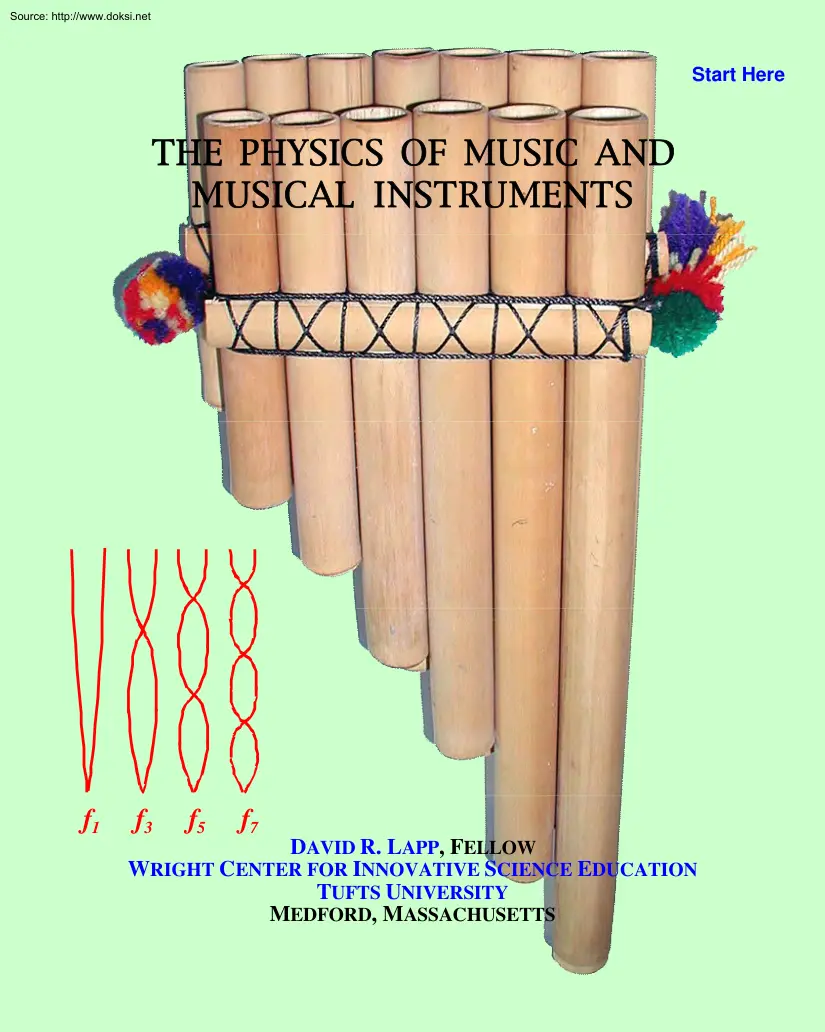 David R. Lapp - The Physics of Music and Musical Instruments