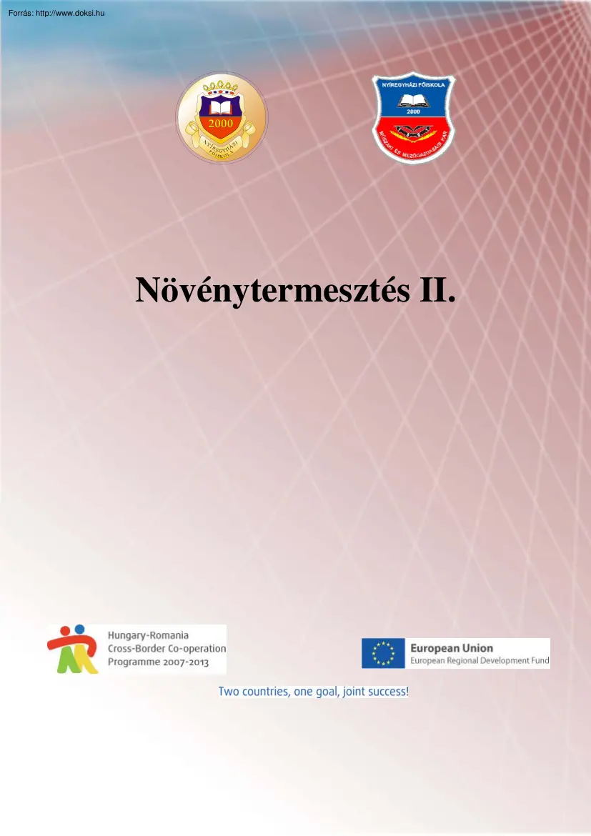 Dr. Vágvölgyi-Dr. Varga - Növénytermesztés