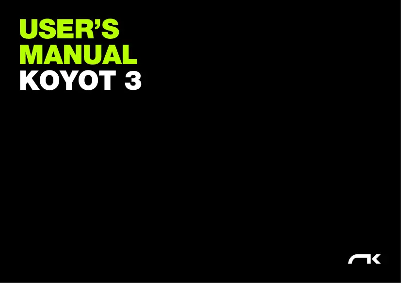 Koyot 3, User Manual