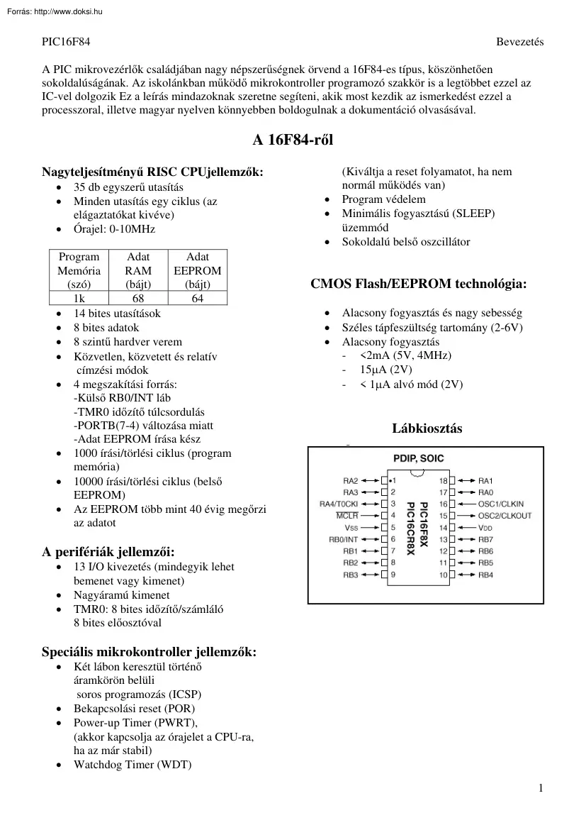 PIC16F84