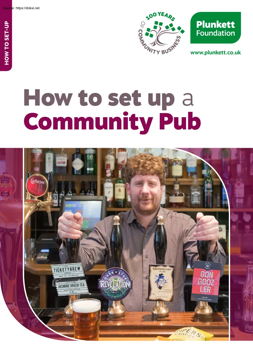 How to Set Up a Community Pub