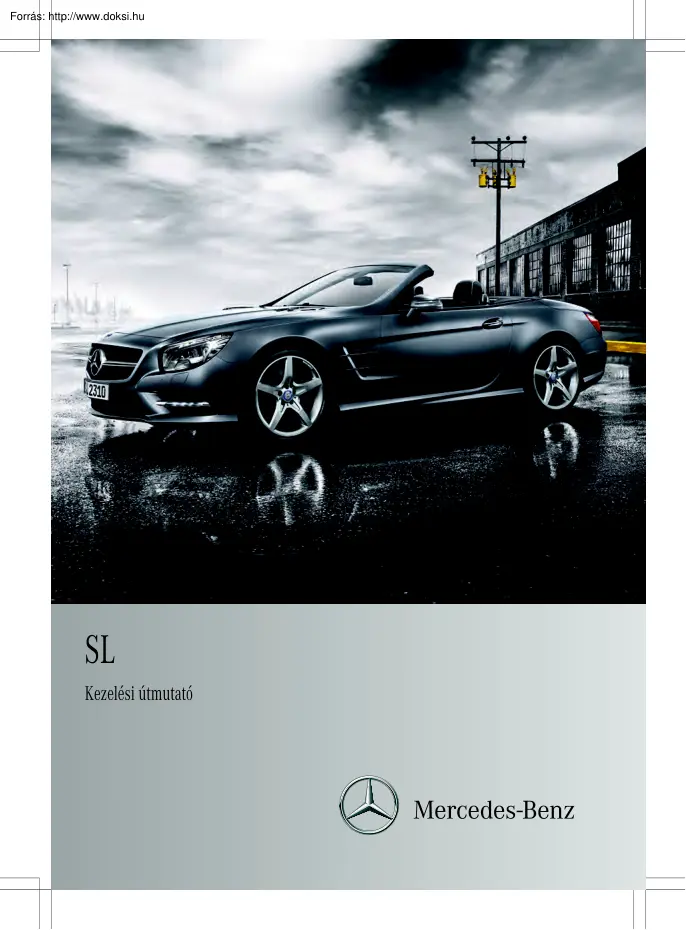 Mercedes-Benz SL kezelési útmutató