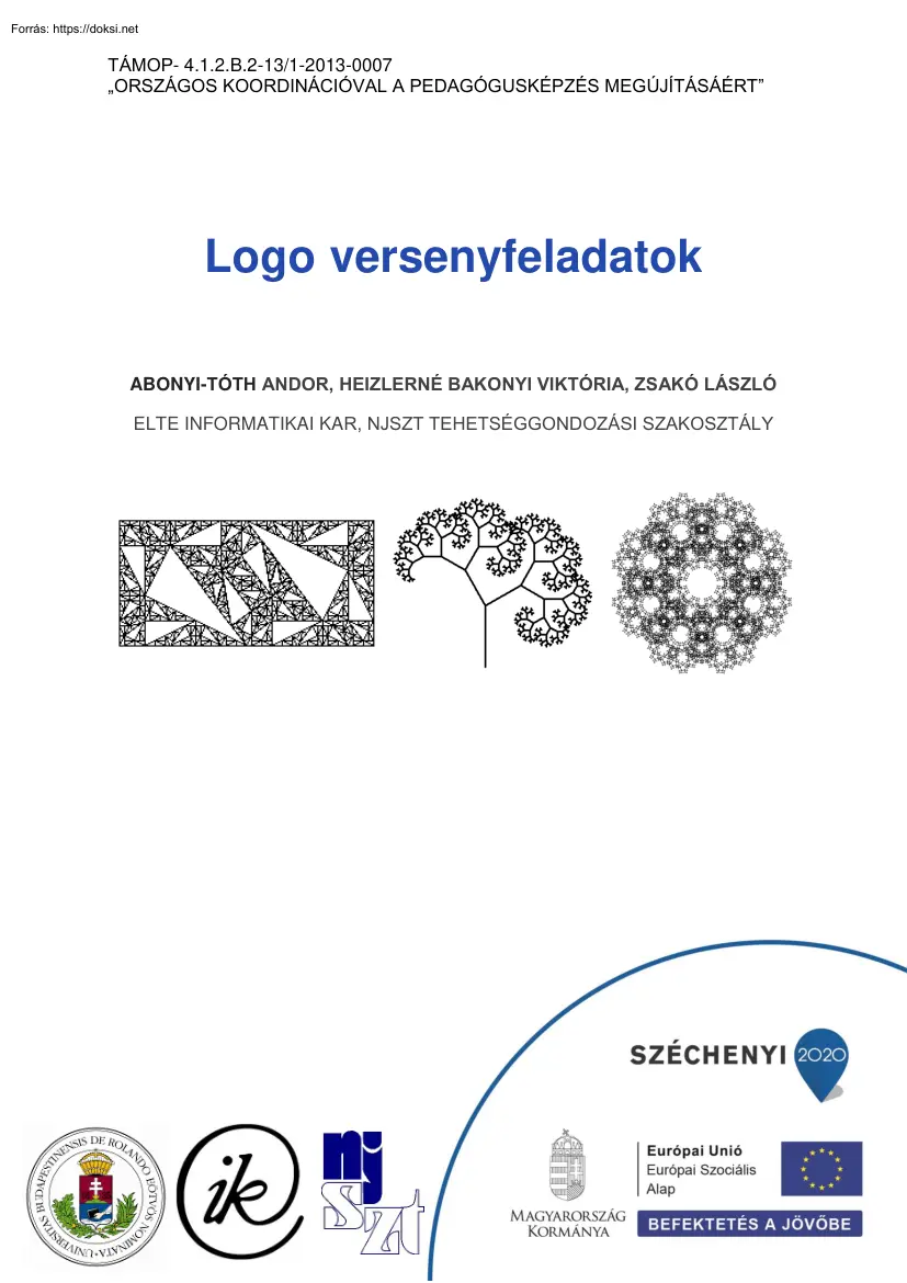 Logo versenyfeladatok
