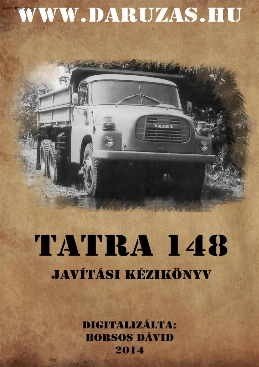 Tatra 148 javítási kézikönyv