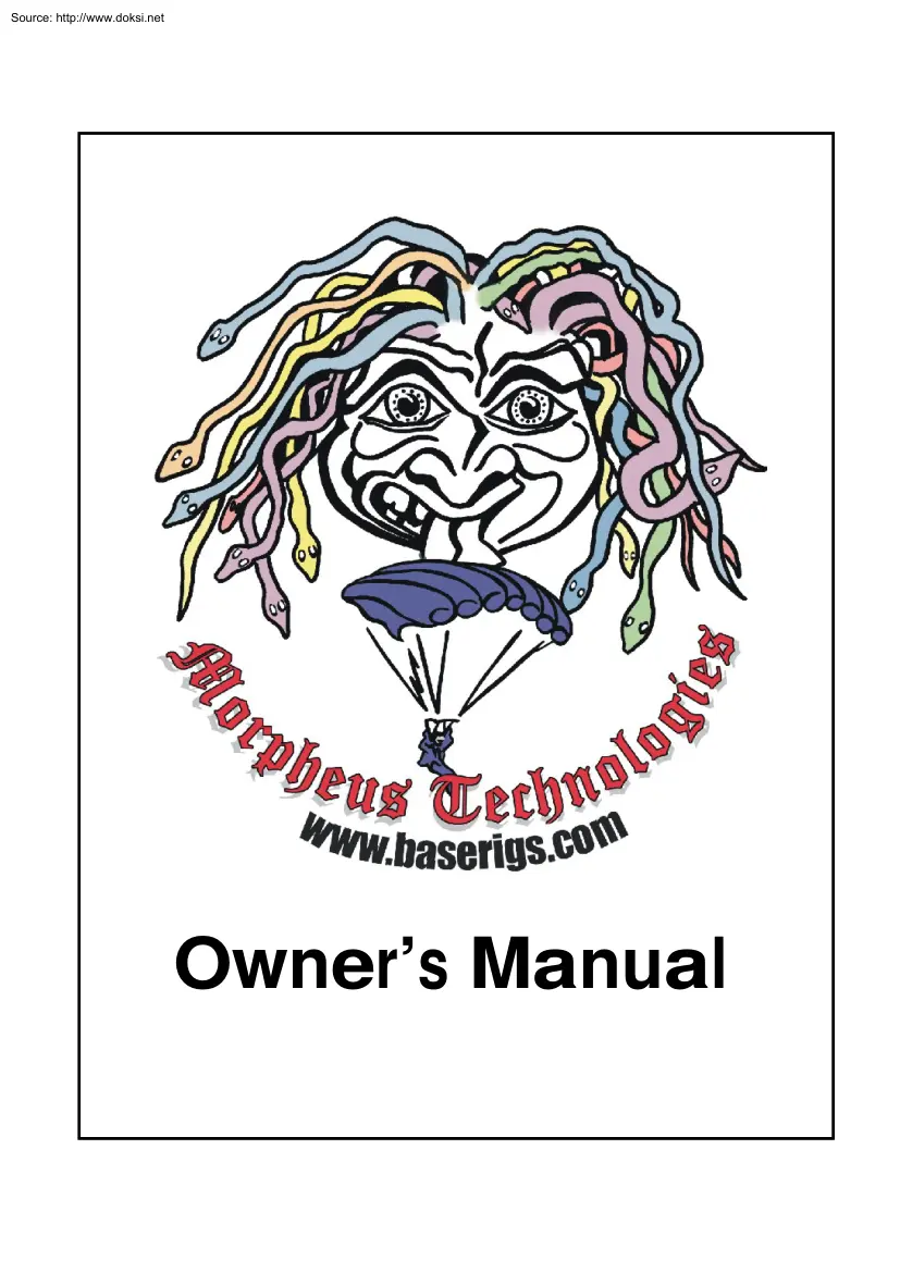 Morpheus Owner Manual
