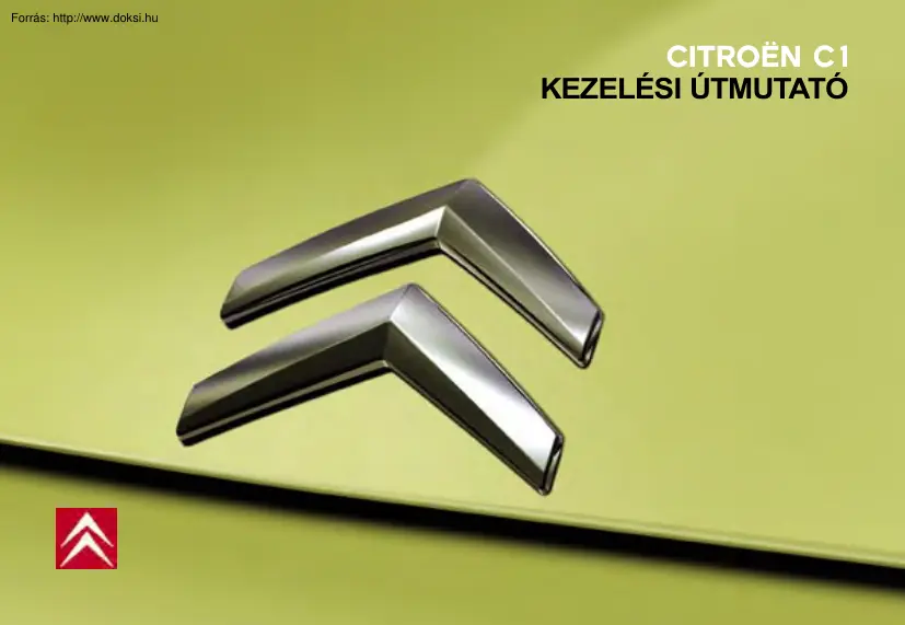 Citroen C1 kezelési útmutató