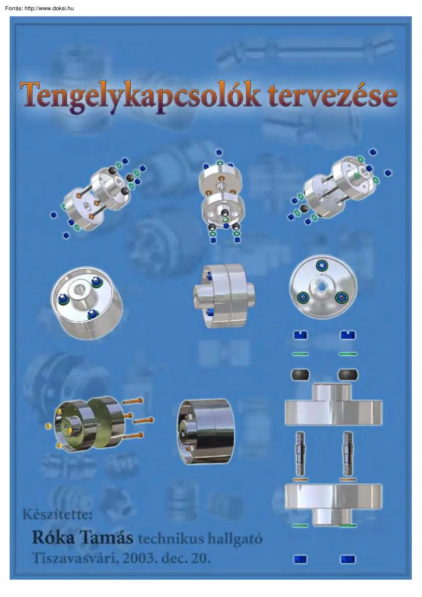 Róka Tamás - Tengelykapcsolók tervezése
