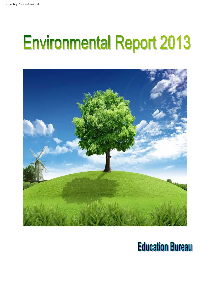 Environmental Report 2013