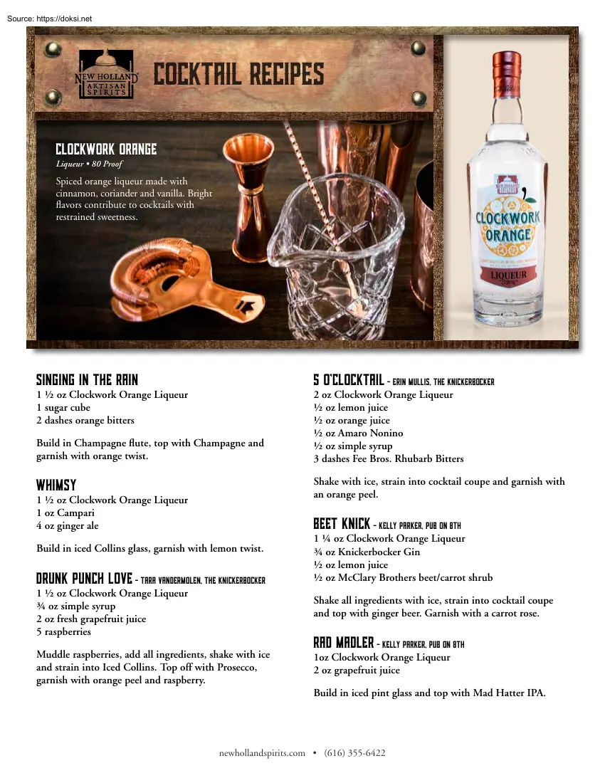 Cocktail Recipes