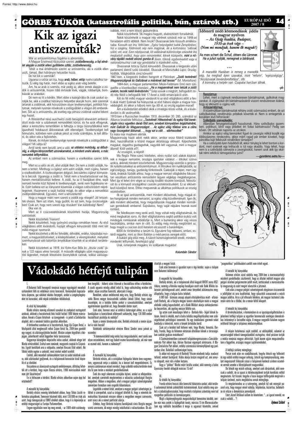 Kik az igazi antiszemiták?