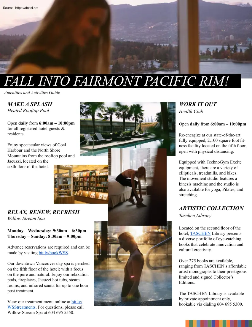 Fall into Fairmont Pacific Rim