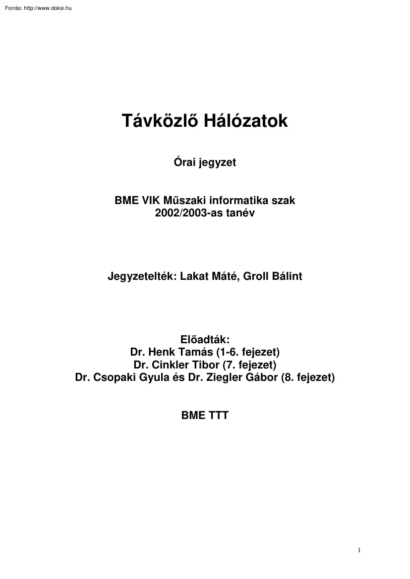 Lakat-Groll - Távközlő Hálózatok