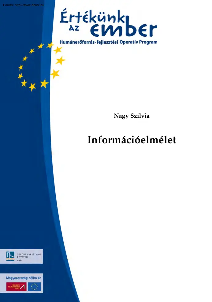 Nagy Szilvia - Információelmélet