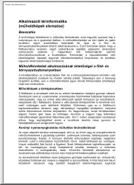 Alkalmazott térinformatika