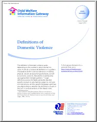 Definitions of Domestic Violence