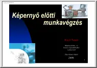 Kövér Tamás - Képernyő előtti munkavégzés