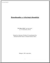 Dr. Monos Emil - Hemodinamika, a vérkeringés dinamikája