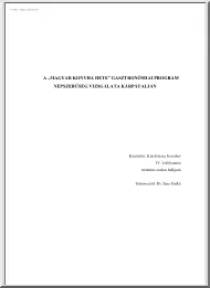 A Magyar Konyha Hete gasztronómiai