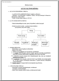 Az általános kémia