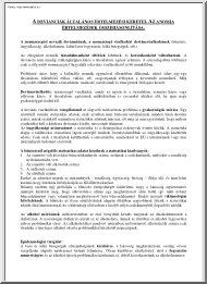 A devianciák általános értelmezési keretei