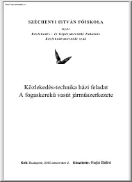 Hajtó Bálint - A fogaskerekű vasút