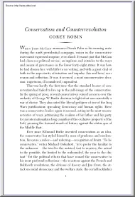 Corey Robin - Conservatism and