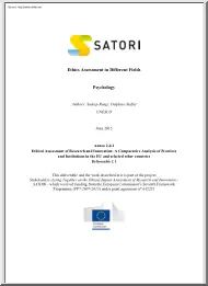 Rangi-Stoffel - Ethics Assessment in Different Fields