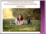Kutyaterápiás fejlesztő