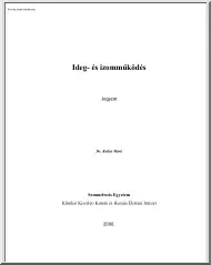 Dr. Kollai Márk - Ideg- és izomműködés