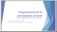 Dr. Menus Ádám - Hangulatzavarok és szorongásos zavarok