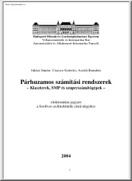 Párhuzamos számítási rendszerek