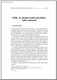 Az iskolán kívüli művelődés, helyi szokások