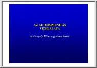 dr. Gergely Péter - Az autoimmunitás