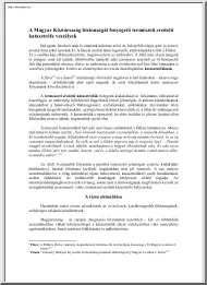 A Magyar Köztársaság biztonságát fenyegető természeti eredetű katasztrófa veszélyek