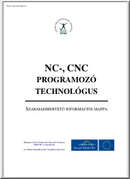 NC, CNC programozó technológus
