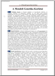 Boldogkői Zsolt - A mendeli genetika korlátai