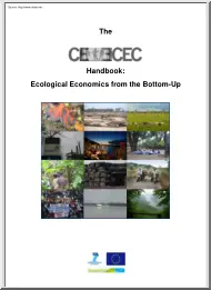 Ecological Economics from the Bottom Up