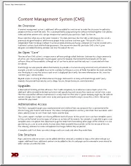 Content Management System, CMS