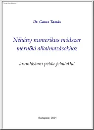 Dr. Gausz Tamás - Néhány numerikus