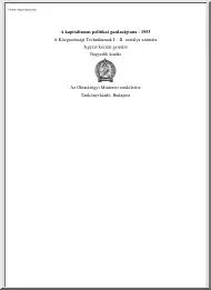 A kapitalizmus politikai gazdaságtana, A Közgazdasági Technikumok I-II. osztálya számára