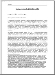 A magyar polgári átalakulás jobboldali kritikái a XIX. században, az agráriusok