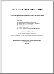 Tanulmányok a romológia